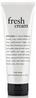 philosophy Fresh Cream Body Lotion Starostlivosť o pokožku 