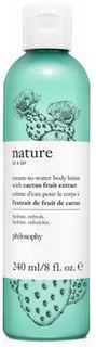 philosophy Nature in a Jar Cream-To-Water Body Lotion with Cactus Fruit Extract Starostlivosť o pokožku 